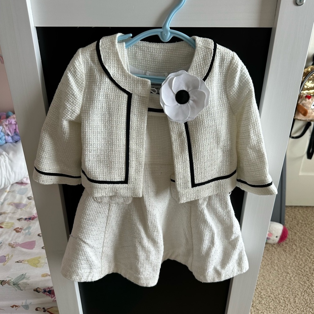 Janie and Jack tweed two piece set